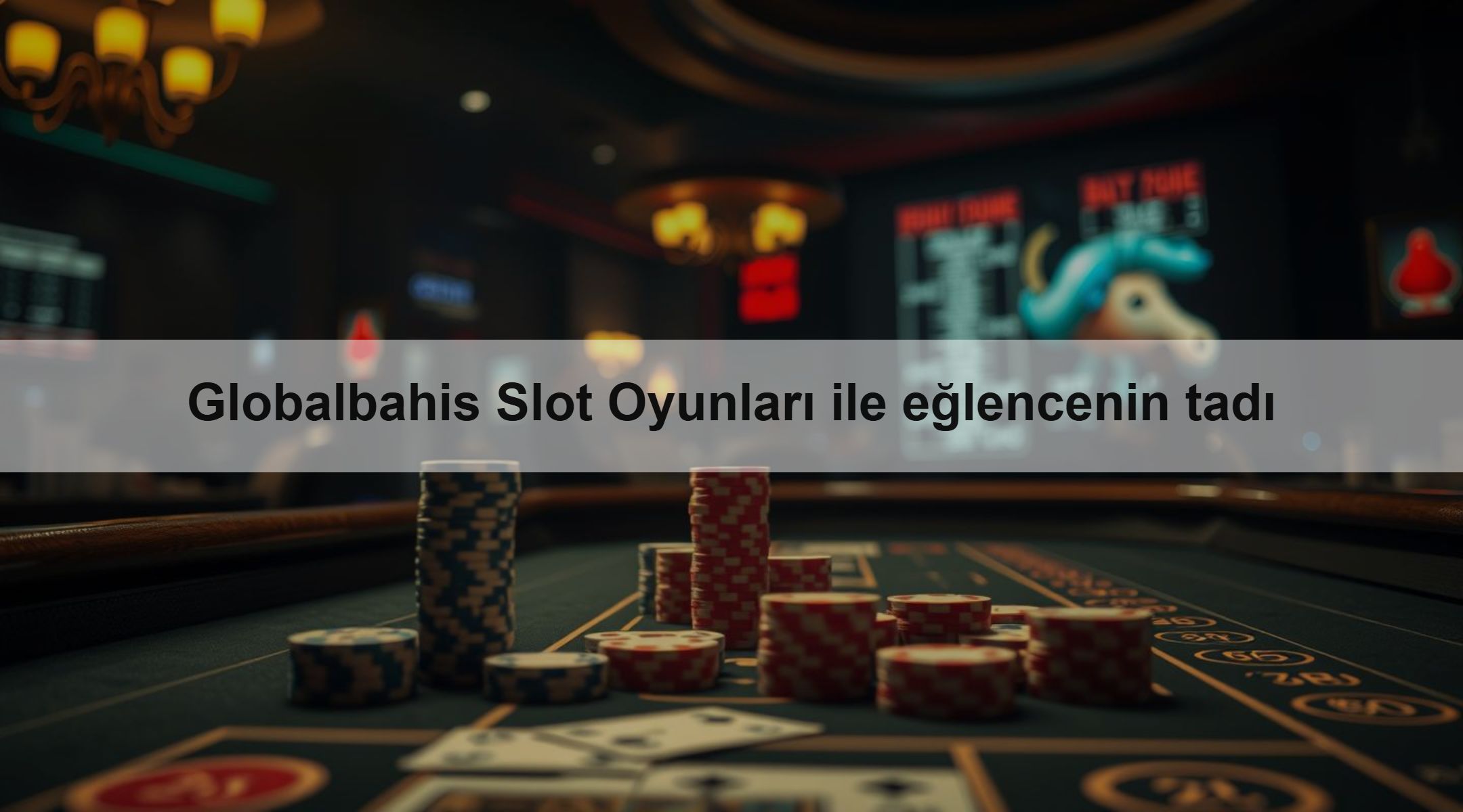 Globalbahis Slot Oyunları ile eğlencenin tadı